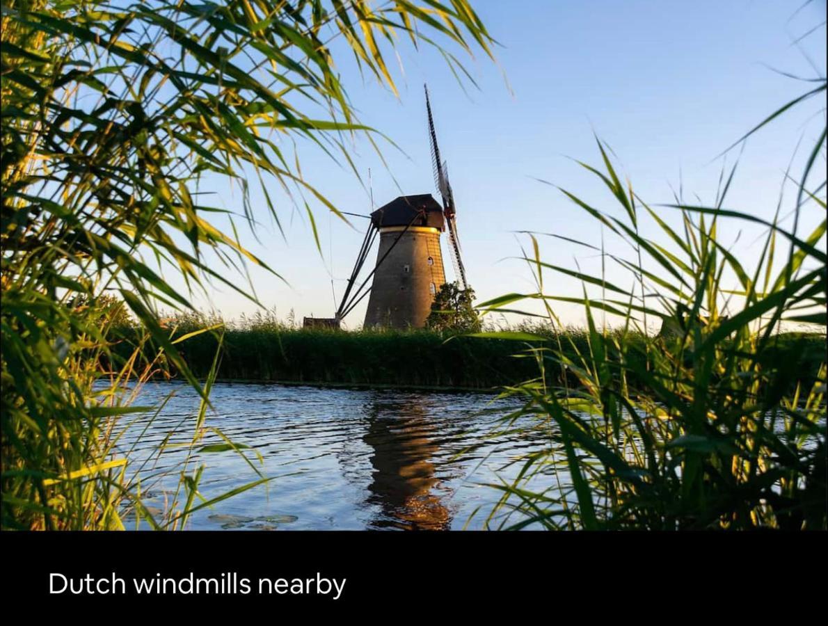 Wellness Bungalow With Jacuzzi &Sauna&Private Garden Near Amsterdam Vijfhuizen Eksteriør bilde