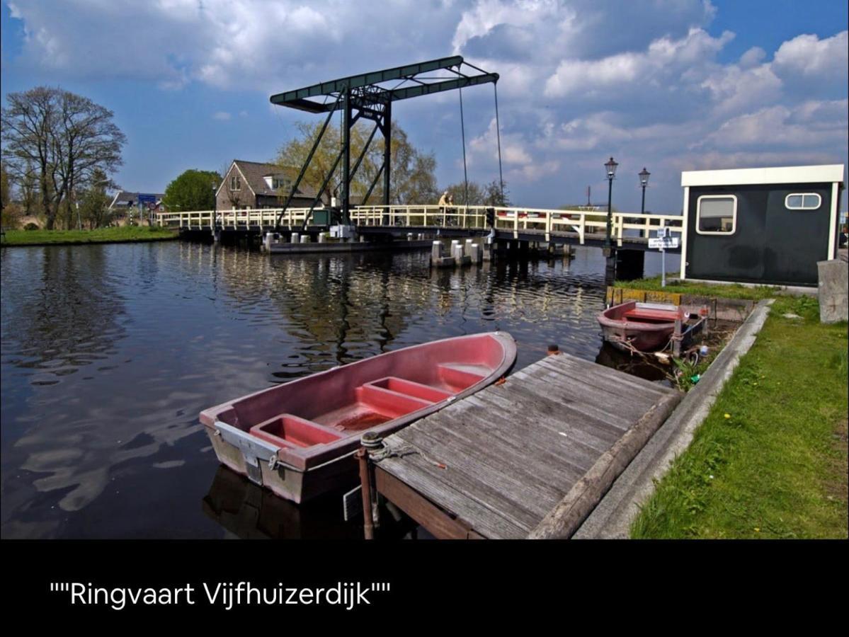 Wellness Bungalow With Jacuzzi &Sauna&Private Garden Near Amsterdam Vijfhuizen Eksteriør bilde