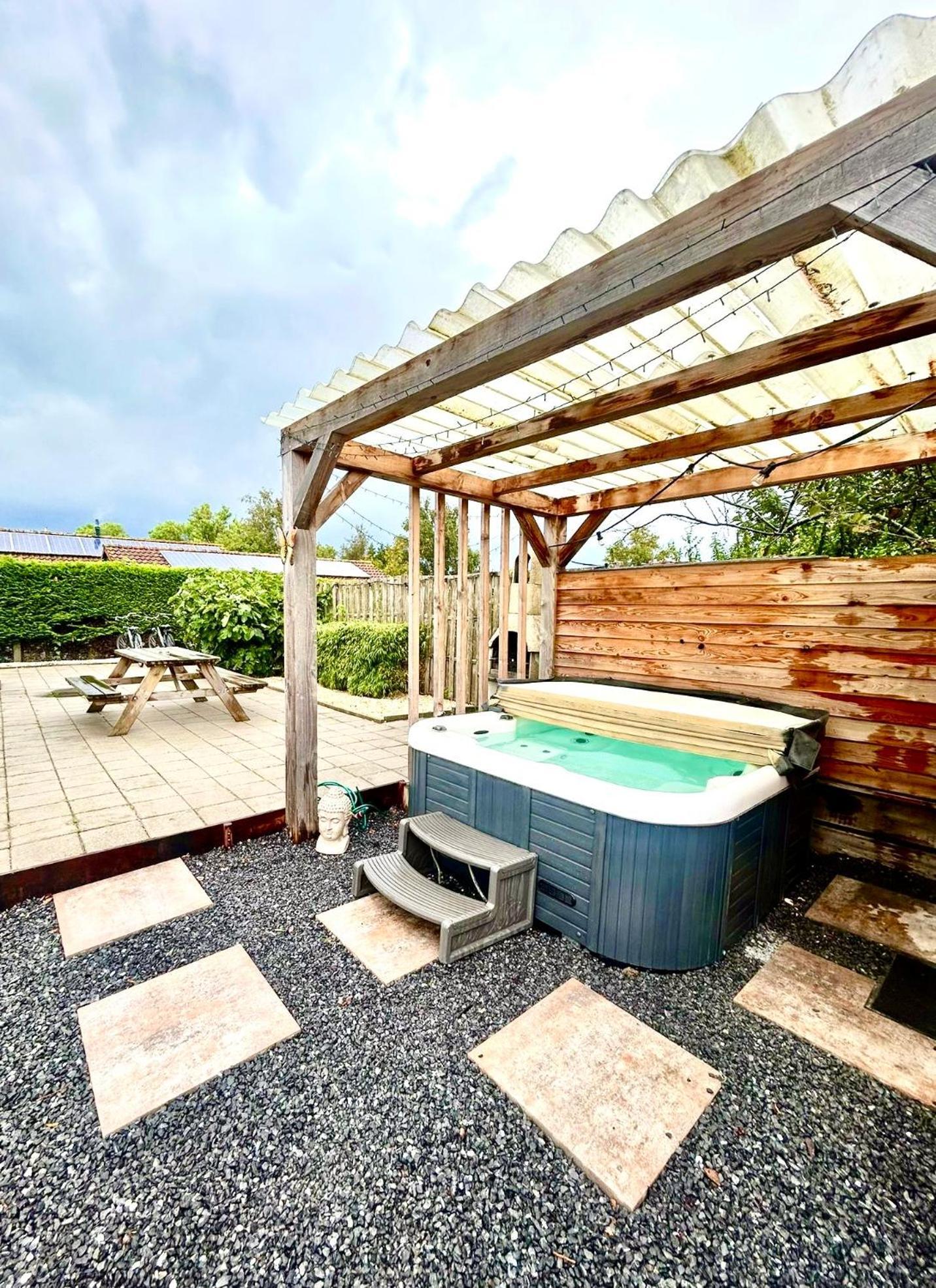 Wellness Bungalow With Jacuzzi &Sauna&Private Garden Near Amsterdam Vijfhuizen Eksteriør bilde